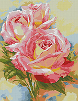 Алмазна мозаїка Акварельні троянди 30580 (38 х 49 см) Dream Art