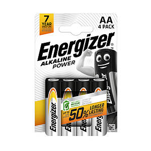 Батарейки AA (LR6) Energizer Alkaline Power (1.5v) 4шт.