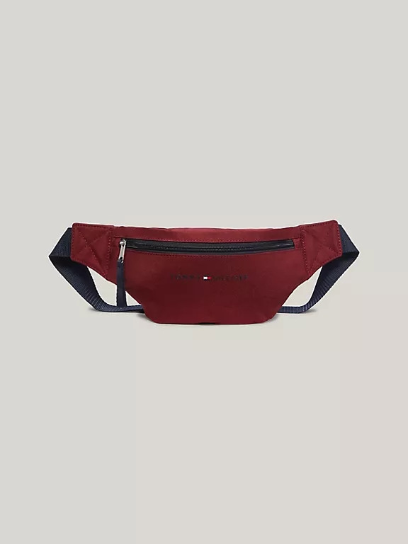 Поясна сумка Tommy Hilfiger бананка 1159821137 (Бордовий One size)