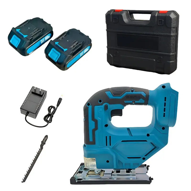 Лобзик акумуляторний DJV182Z безщітковий 36V/2.0Ah з 2 АКБ, фото 1