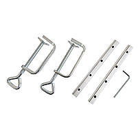 Універсальна напрямна рейка Titan USSS152 із затискачами на 1,5 метра (2х0,75 мм.), фото 5