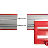 Універсальна напрямна рейка Titan USSS152 із затискачами на 1,5 метра (2х0,75 мм.), фото 2