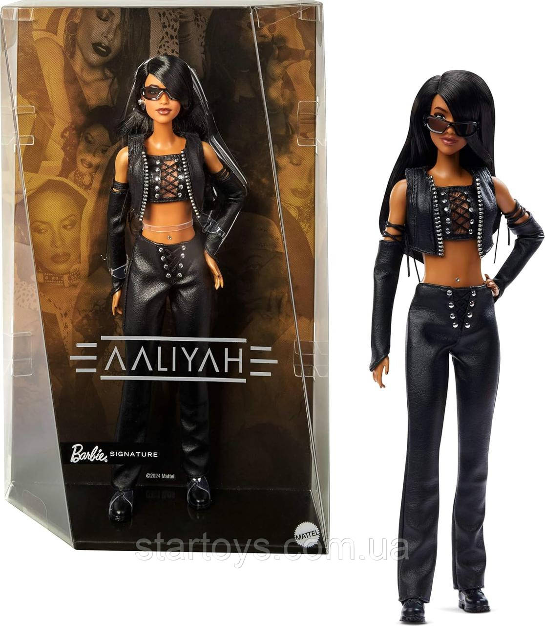 Колекційна Лялька Aaliyah Легенда RnB в образі Барбі HRM80, фото 1