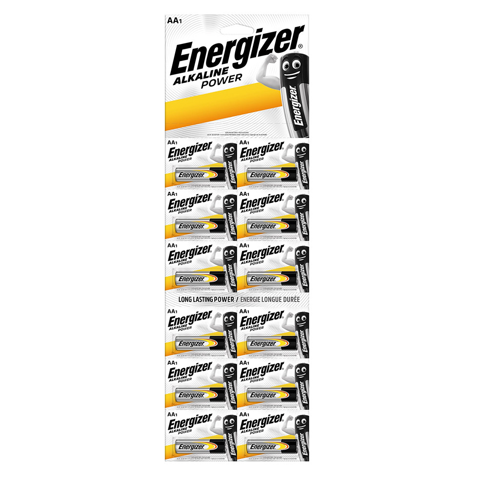 Батарейки AA (LR6) Energizer Alkaline Power (1.5v) 12шт., фото 1