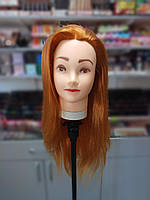 Голова навчальна для зачісок, стриження моделювання штучне волосся, манекен перукаря