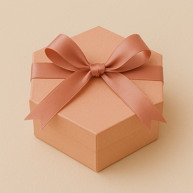 Багатокутна подарункова коробка