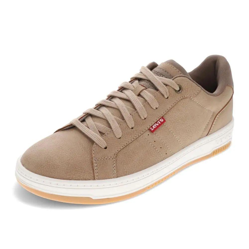 Чоловічі кеди Levi's 43 (10 US) 28 см Бежеві 1159830781