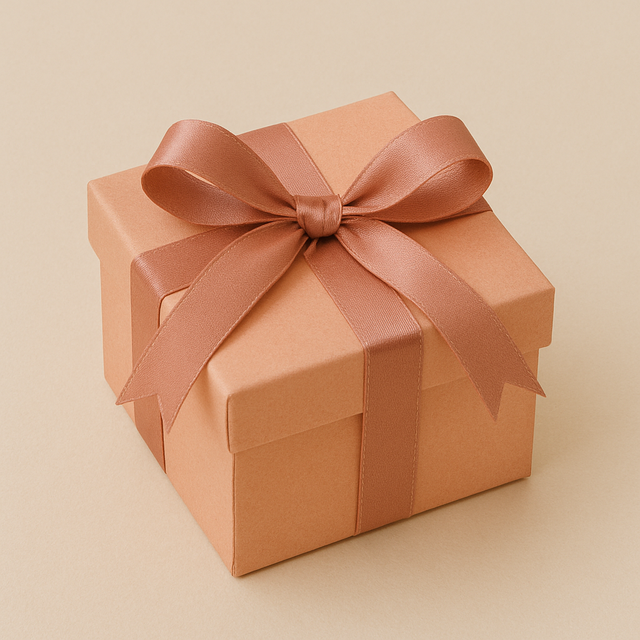 Квадратна подарункова коробка