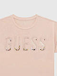 Дитяча футболка Guess з логотипом 1159837437 (Рожевий 7), фото 3
