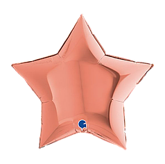 36" GRABO-ГР 027 ЗІРКА Металік Рожеве Золото | Rose Gold (УП)