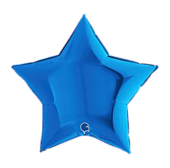 36" GRABO-ГР 024 ЗІРКА Металік Синя | Blue (УП)