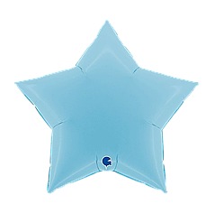 36" GRABO-ГР 003 ЗІРКА Макарун Блакитна | Matte Blue (УП)