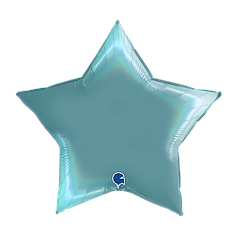 36" GRABO-ГР 057 ЗІРКА Голографія Сатин Морський Тенеріф | Holographic Platinum Tenerife (УП)