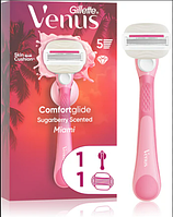 Бритва з 1 змінною касетою Gillette Venus Comfortglide Sugarberry Miami