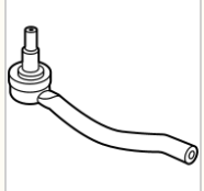 Кінцевик передній лівий Nissan Ariya (22-) 48640-5MP0A