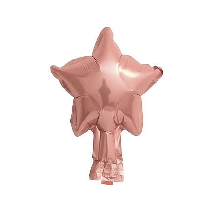 4" КИТАЙ-КТ 026 ЗІРКА Металік Рожеве Золото | Rose Gold, фото 1