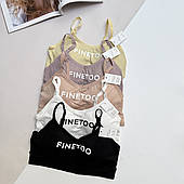 Топ на тонких бретелях зі зйомним вкладишем, FINETOO, 2-ка