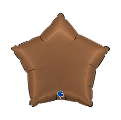 18" GRABO-ГР 003 ЗІРКА Сатин Шоколадна | Satin Chocolate