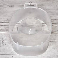 Ванночка миска для манікюру прозора пластикова манікюрна ванночка