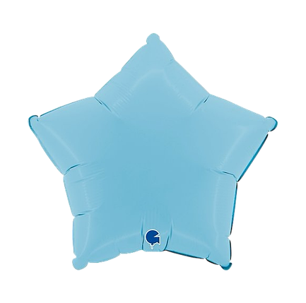 18" GRABO-ГР 026 ЗІРКА Макарун Блакитна | Matte Blue, фото 1