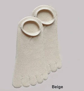 Жіночі короткі шкарпетки з пальцями (36-39) повсягденні