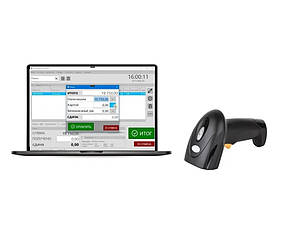 Програма для роздрібної торгівлі + сканер штрих-коду