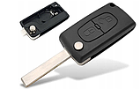 Викидний корпус ключа на 2 кнопки Citroen C2, C4, C5, C6, C8, Berlingo (CE0536, VA2), фото 2