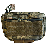 Підсумок напашник з відділом під балістичний пакет з кріпленням липі (ММ-14), фото 2