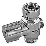 Перемикач на ванну душ Хрестовина змішувача дивертор Ранок поворотний Haiba Ранок, фото 4