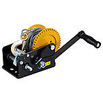 Лебідка ручна барабанна сталева трос 10 м×5мм, 900 кг SIGMA (6134021)