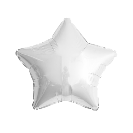 9" КИТАЙ-КТ 023 ЗІРКА Пастель Біла | White, фото 1