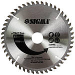 Круг відрізний за алюмінію Ø150х2.2х22.2 мм, кол.зуб. 48шт. Sigma (1942351)