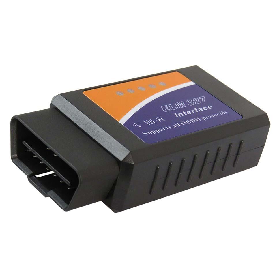Діагностичний OBD2 сканер ELM327, WiFi v1.5 для iPhone iOS, фото 1
