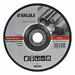 Круг зачисний для металу Ø150×6.0×22.2 мм, 10200об/хв SIGMA (1931411)