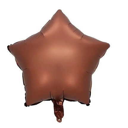 Зірка 18" КИТАЙ-КТ 003 Сатин шоколад | Chocolate Brown, фото 1