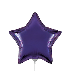 9" FLEXMETAL-ФМ 016 ЗІРКА Металік Фіолетова | Violet