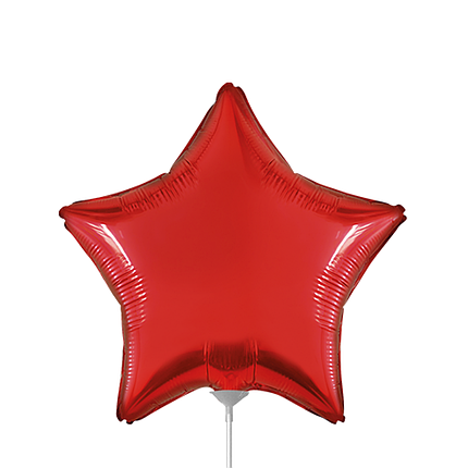 4" FLEXMETAL-ФМ 013 ЗІРКА Металік Червона | Red, фото 1