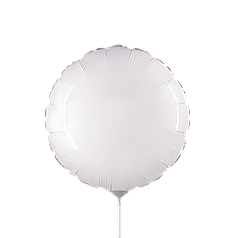 9" FLEXMETAL-ФМ 024 КОЛО Пастель Біле | White