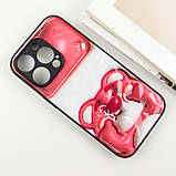 TPU+PC чохол Prisma Fluffie Full Camera для Apple iPhone 14 Pro (6.1") з креативним принтом Look Me, фото 3