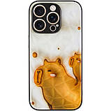 TPU+PC чохол Prisma Fluffie Full Camera для Apple iPhone 14 Pro (6.1") з креативним принтом Capybara, фото 2