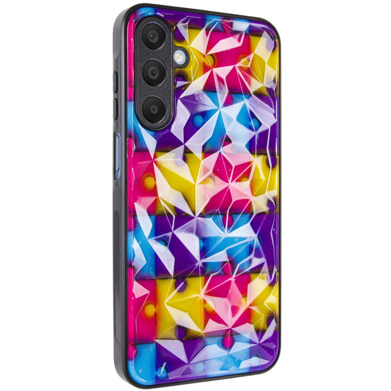 TPU+PC чохол Prisma Fluffie Full Camera для Samsung Galaxy A26 5G з креативним принтом Puzzle