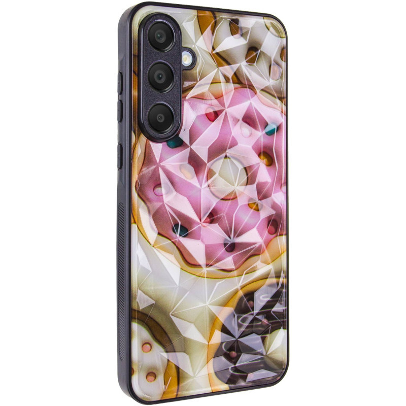 TPU+PC чохол Prisma Fluffie Full Camera для Samsung Galaxy A36 5G з креативним принтом Donut