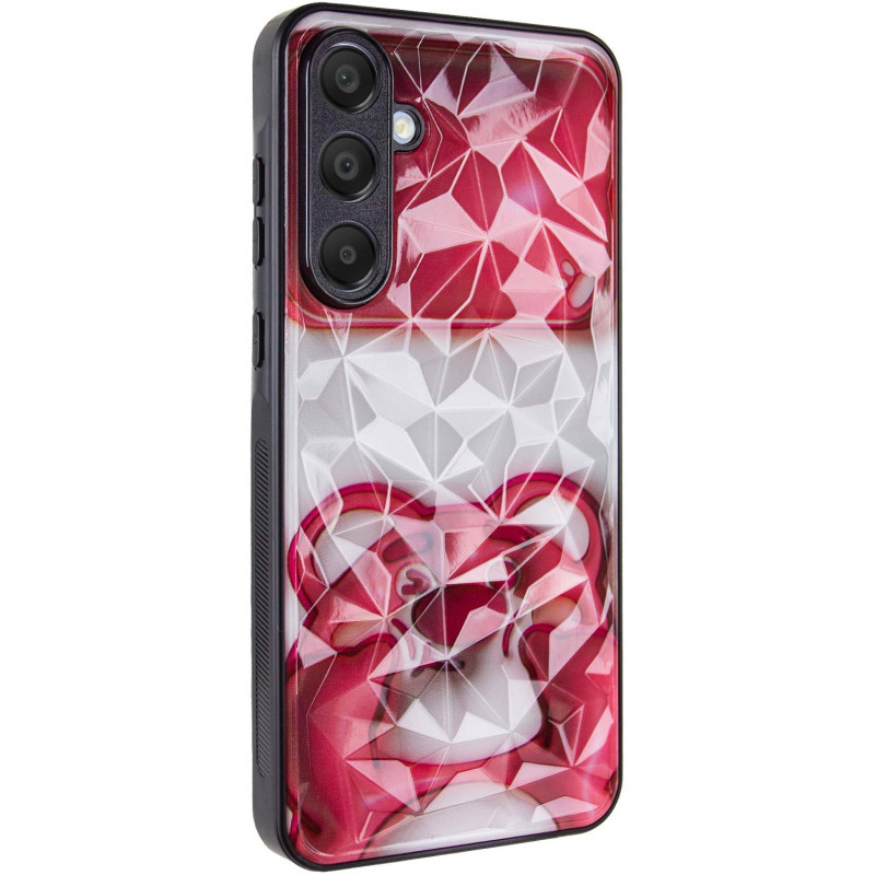 TPU+PC чохол Prisma Fluffie Full Camera для Samsung Galaxy A36 5G з креативним принтом Look Me
