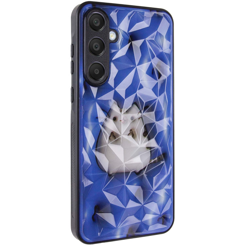 TPU+PC чохол Prisma Fluffie Full Camera для Samsung Galaxy A36 5G з креативним принтом Pusheen