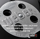 Вугільний гриль Weber Original Kettle E-4710 47 см чорний, фото 10