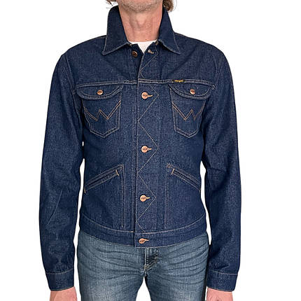 Джинсова куртка Wrangler Cowboy Cut Unlined Denim Jacket (вінтаж), фото 1