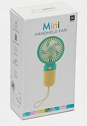 Портативний мінівентилятор з USB-підставкою Handheld Fan