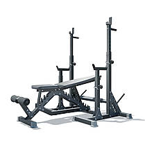 Регульована лава WCG Defender + Стійки під штангу Bugai Pro, фото 3