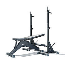 Регульована лава WCG Blade + Стійки під штангу Bugai, фото 3