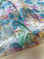 Ткань шифон принт Турция Ткань для летней одежды